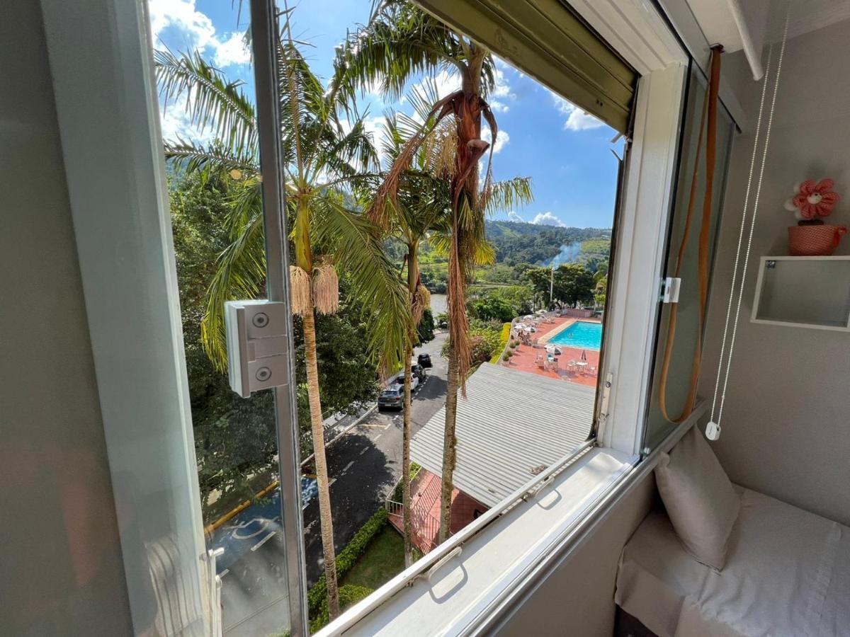 Apartamento Agradável Flat - Cavalinho Branco - Águas De Lindóia Exterior foto